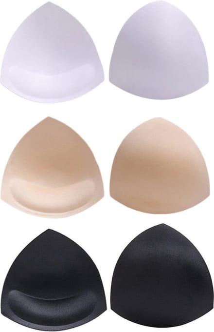 BH Vulling Dames - Push Up - Pads - Set van drie kleuren - KELERINO.