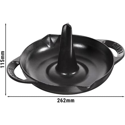 STAUB SPECIALITIES - Kippenbraadpan - Ø 240mm - Gietijzer