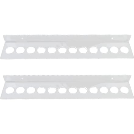 Support Rangement Ciseaux Acrylique Mural 12 Fentes Salon de Coiffure Ciseaux Rangement Support pour Salon de Coiffure Bureau Maison white