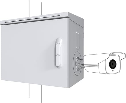 Lanview RCCTV005 rack 0U Wit