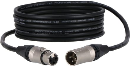Devine MIC500N/3 XLR microfoon/signaalkabel met Neutrik-connectoren 3 meter