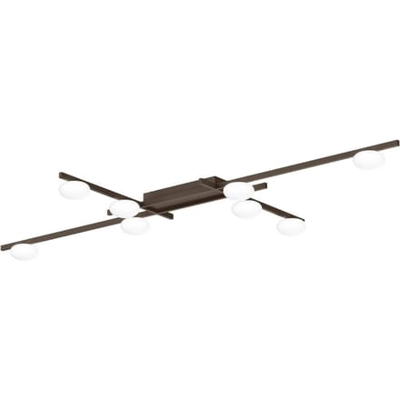 Wever & Ducré Lighting WEVER & DUCRÉ LED plafondlamp Perlez Grid 1.0 brons 927