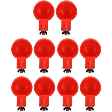 10 stuks Automatische Kippen Waterbakjes Instelbaar Watervolume Voorkom Deformatie Draad Kip red