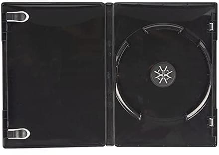50 Zwarte DVD Cases - 14mm Enkele Hoezen