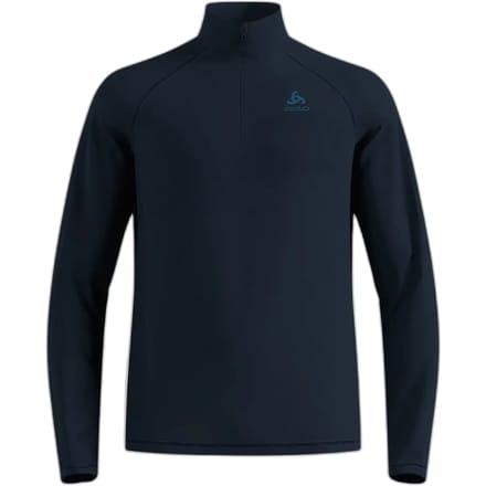 ODLO Midlayer 1/2 zip BESSO Mannen Outdoortrui - Dark Sapphire - Maat S