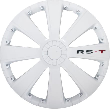 Autostyle Wieldoppen Rs-t 15 Inch Abs Wit Set Van 4