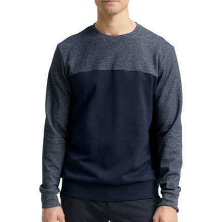 Tom Tailor Crewneck sweatshirt met structuurmix