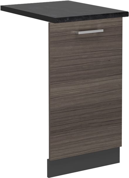 Vicco R-Line Vaatwasserfrontpaneel – 45 cm, WB Antraciet Edel grijs