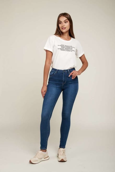 Broek Toxik3 hoge taille L185 dark jeans 02