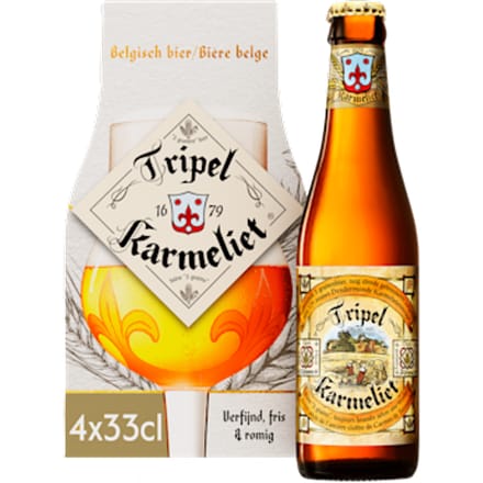 Brouwerij Bosteels Tripel Karmeliet flessen 4 x 330 ml