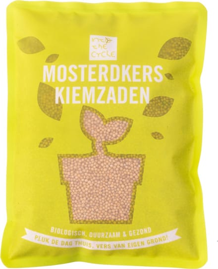 Into the Cycle Mosterdkers kiemzaden biologisch 350 Gram Zak NL-BIO-01