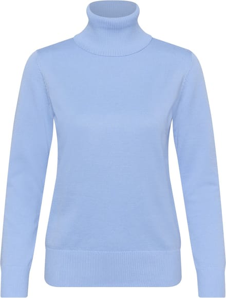 Saint Tropez J2046, MilaSZ Rollneck Pullover Dames Trui - Kentucky Blue