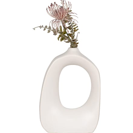 House Collection Vaas H28 cm Alma Wit