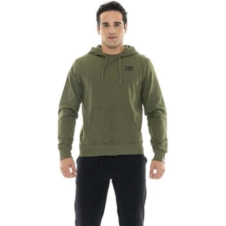 Capuchon sweaters Leone 1947 Man Hoody Full Zip Basic Small Logo