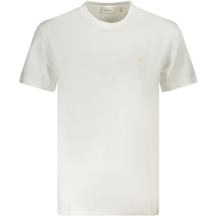 Calvin Klein Bianco Katoenen Heren T-shirt