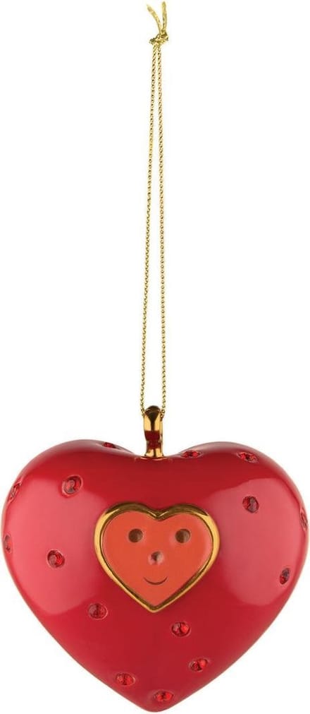 Alessi kerstbal Faberjori Cuore e Cuora
