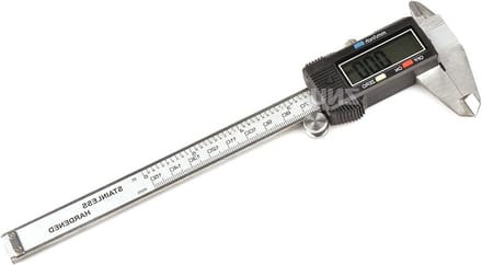 tooltime MS092 Toolzone 150mm (6") Electronic Digital Vernier Caliper, Black