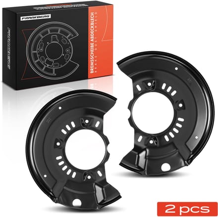 Frankberg 2x Remplaat Vooras Beide kanten voor Toyota Yaris P1