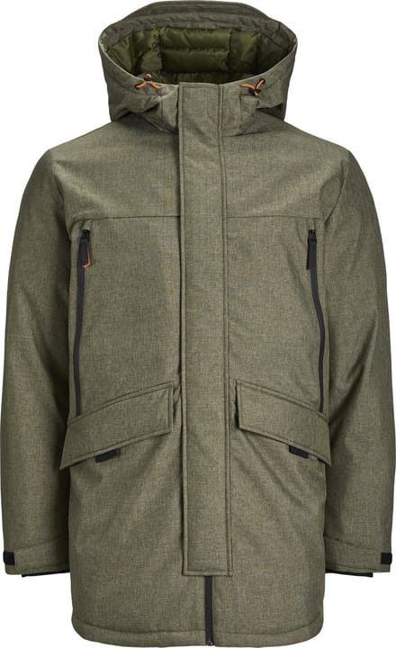 JACK&JONES JCOBLACK PARKA BF Heren Jas - Maat L