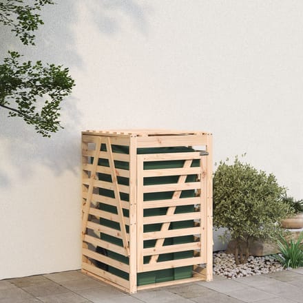 vidaXL - Containerberging - 84x90x128,5 - cm - massief - grenenhout