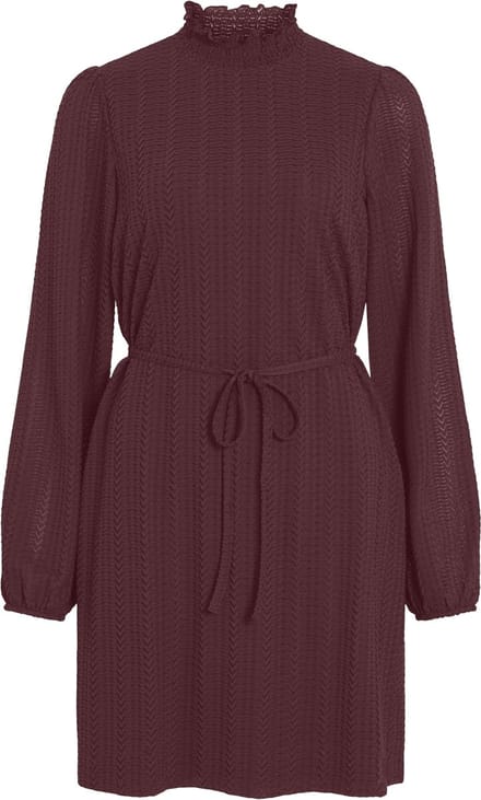 VILA - VILYRI L/S SMOCK DRESS - NOOS - Dames - Mini jurken