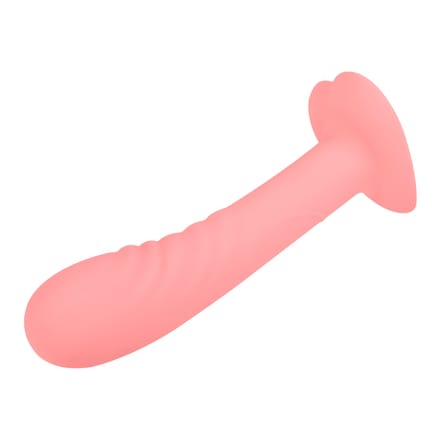 Anale dildo met hartvormige zuignap, 13 cm