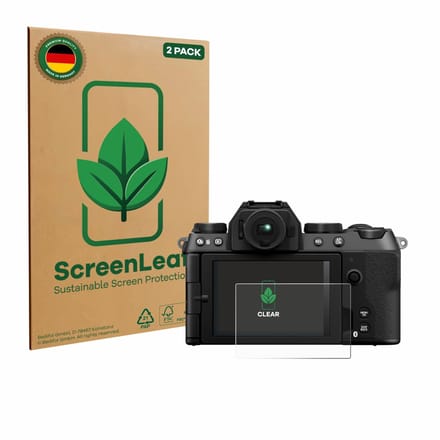 2 Stuks Screenprotector voor Fujifilm X-S20 - Hoogwaardige Beschermfolie transparant