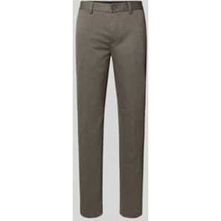 Slim fit pantalon met viscose, model 'AITOR'