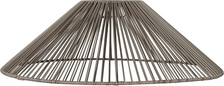 Star Trading lampenkap Vide, rotan, beige, E27, buiten, ? 58 cm