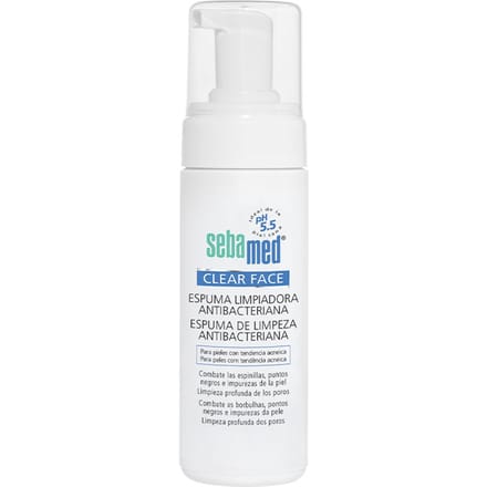 Reinigingsschuim Sebamed Clear Face Antibacterieel middel 150 ml
