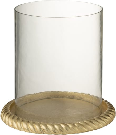 J-Line kaarshouder - aluminium - goud