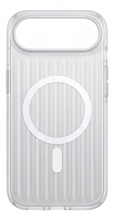 Mastersøn iPhone 17 Air Hoesje MagSafe Thin Design - Zilver - Geschikt voor MagSafe