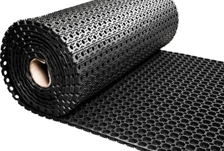 Rubber Ringmat 100 cm Breed - Per Strekkende Meter - Deurmat voor binnen en Buiten