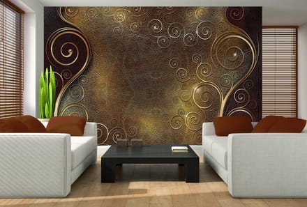 Abstract Pattern Swirls Photo Wallcovering