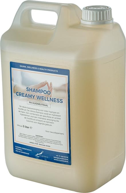 Shampoo Creamy Wellness - 5 Liter - Navulling - Haarverzorging