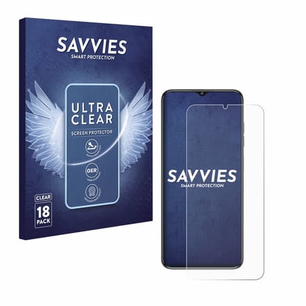 Savvies - Screenprotector voor Oukitel C1 Pro - Folie Beschermfolie transparant 18 Stuks