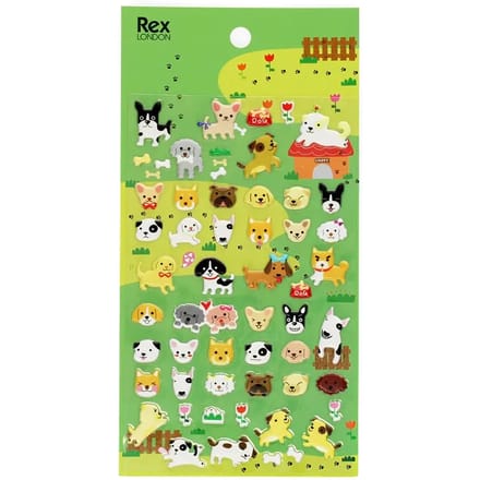 3D hondenstickers Rex London