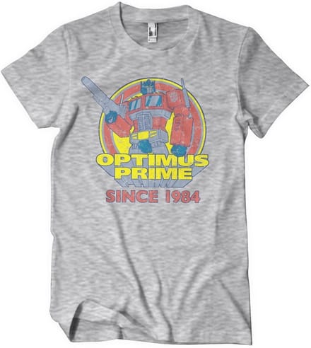 Transformers Optimus Prime - Since 1984 T-shirt, grijs gemêleerd