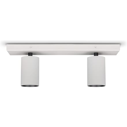 Wand- en plafondlamp Vito wit