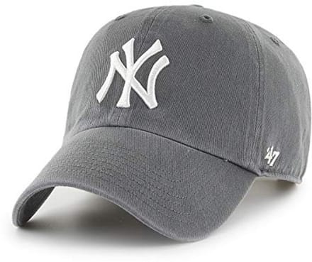 Unisex Baseballcap met Verstelbare Riem en Gesp - Witte Logo op Houtskoolgrijze Kleur