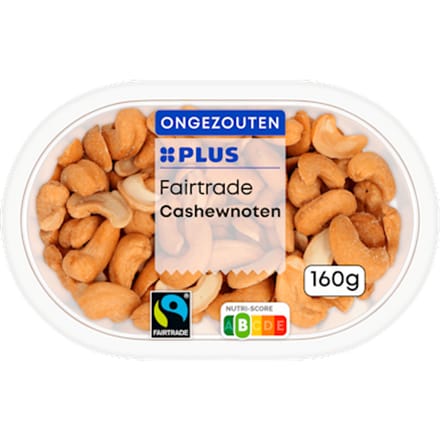 Cashewnoten Fairtrade (ongz)
