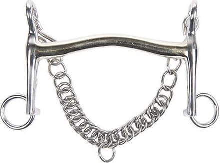 Babystangetje van argentaan - 15,5cm -18 mm dik - schaar 5 cm