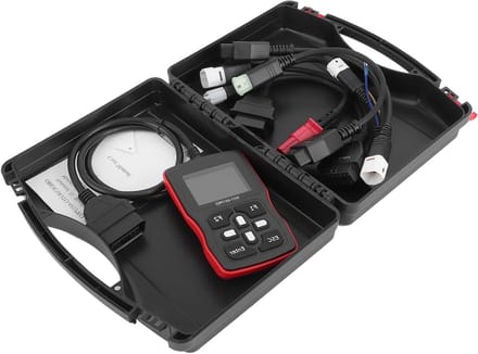 Motor Diagnose Tool - Foutcode Lezer - Voertuig Onderhoud - Real-time Data Stream - 2.4 Inch Kleurenscherm - Zwart