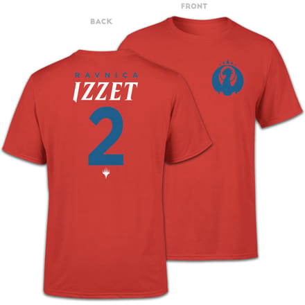 Magic The Gathering Izzet Sports T-Shirt - Rood - M