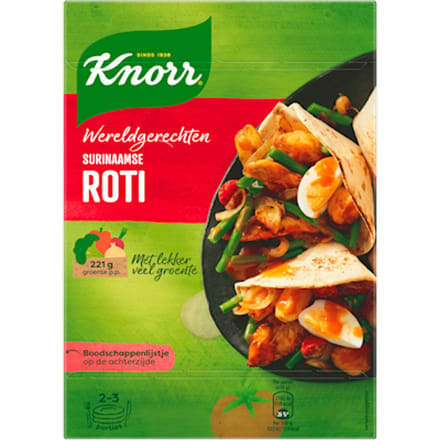 Wereldgerecht Surinaamse roti