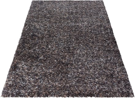 Hoogpolig vloerkleed Enjoy - taupe - 80x250 cm