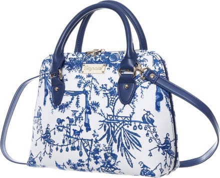Handtas - Schoudertas - Chinoiserie - Blauw - Blue