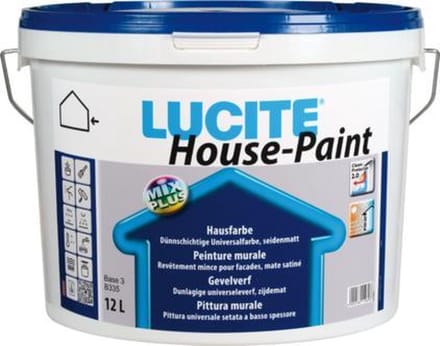 lucite gevelverf Wit (1000-T) - 5 Liter