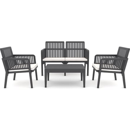 Intergard Kunststof loungeset Libanon (incl. kussens)