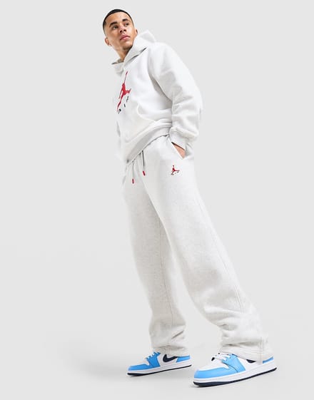 Jordan Statement Fleece Open Hem Joggers - Grijs- Heren, Grijs XXL